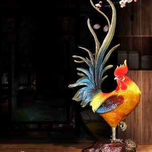 Tượng gà trống mang lại sự may mắn CD35