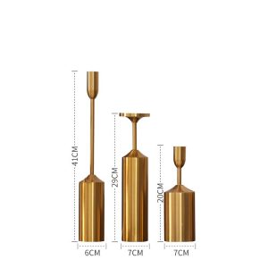 Đồ trang trí bộ giá đỡ nến trang trí CD466